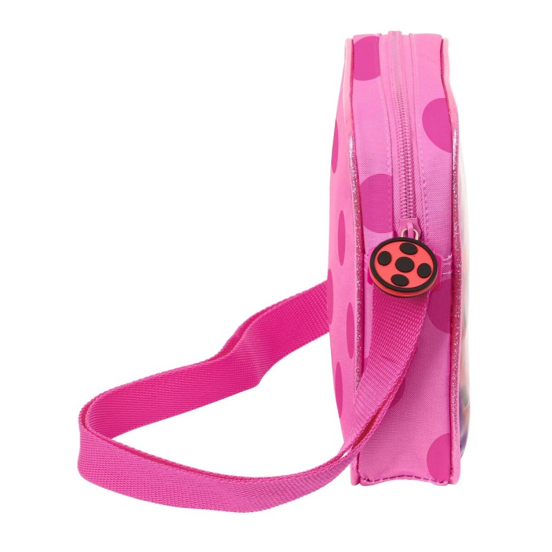 Sac à Bandoulière Lady Bug Fuchsia (16 x 18 x 4 cm) - Acheter à 7,00 € seulement chez Collector's Boutique