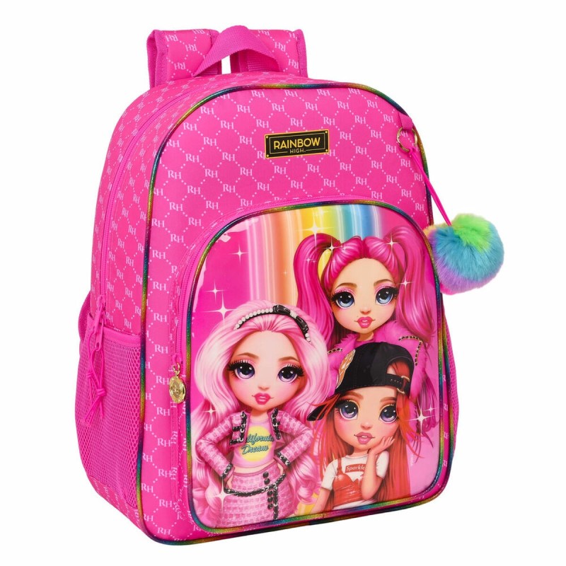 Cartable Rainbow High Fuchsia (33 x 42 x 14 cm) - Acheter à 30,82 € seulement chez Collector's Boutique