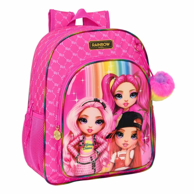 Cartable Rainbow High Fuchsia (32 x 38 x 12 cm) - Acheter à 28,86 € seulement chez Collector's Boutique