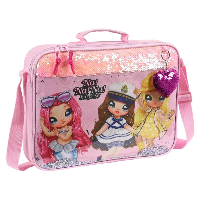 Cartable d'école Na!Na!Na! Surprise Sparkles Rose (38 x 28 x 6 cm) - Acheter à 18,71 € seulement chez Collector's Boutique