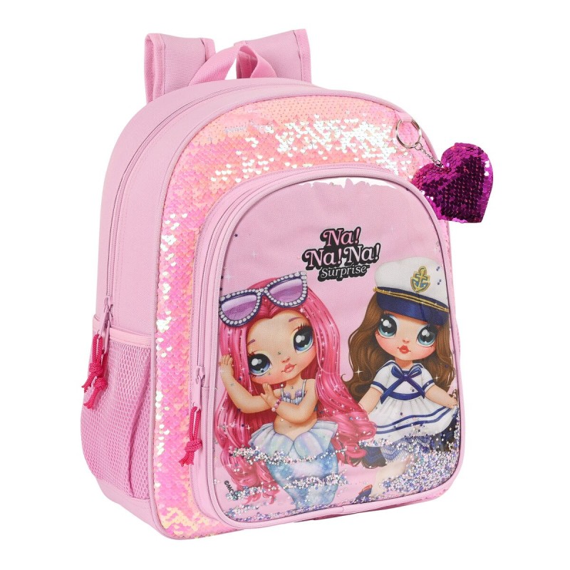 Cartable Na!Na!Na! Surprise Sparkles Rose (32 x 38 x 12 cm) - Acheter à 28,86 € seulement chez Collector's Boutique