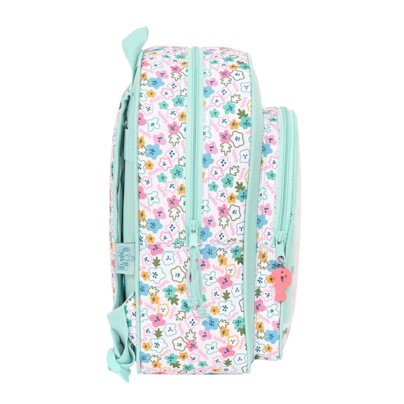 Cartable Peppa Pig Cosy corner Bleu clair (26 x 34 x 11 cm) - Acheter à 24,28 € seulement chez Collector's Boutique