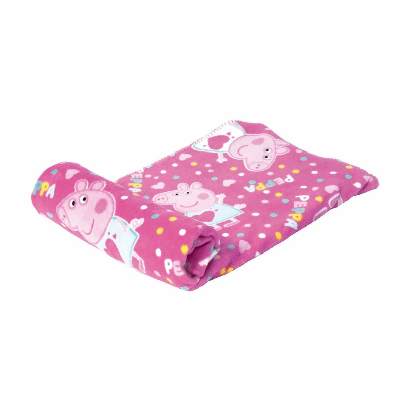 Couverture Peppa Pig Cosy Corner Rose (95 x 150 cm) - Acheter à 15,89 € seulement chez Collector's Boutique