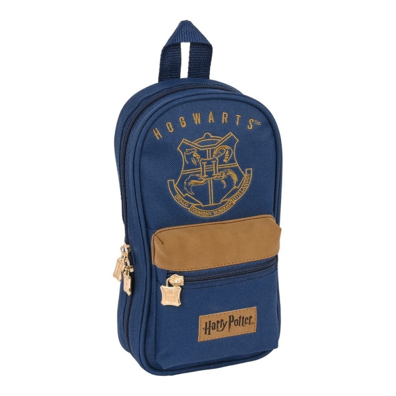 Plumier sac à dos Harry Potter Magical Marron Blue marine (12 x 23 x 5 cm) - Acheter à 17,27 € seulement chez Collector's Boutiq