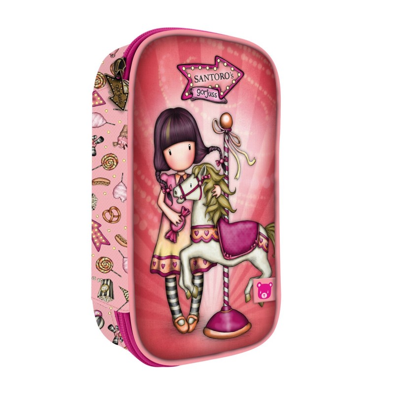 Pochette crayons Gorjuss Carousel Saumon (45 Pièces) - Acheter à 32,72 € seulement chez Collector's Boutique