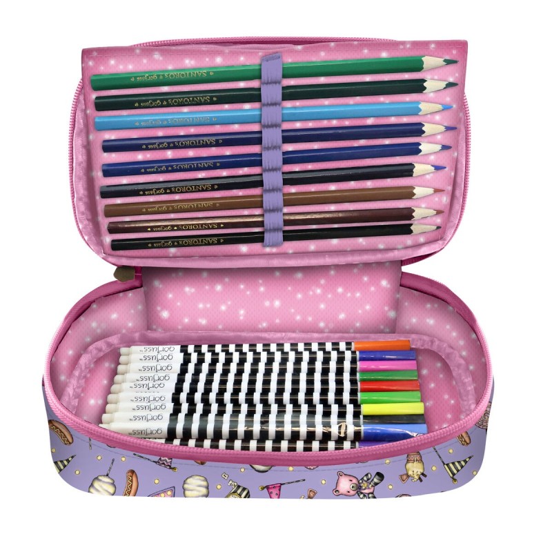 Pochette crayons Gorjuss First prize Lila (45 Pièces) - Acheter à 32,72 € seulement chez Collector's Boutique