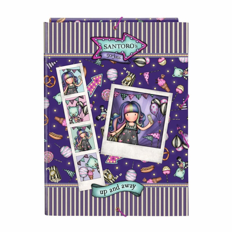 Dossier Gorjuss Up and away Violet A4 (26 x 33.5 x 2.5 cm) - Acheter à 6,19 € seulement chez Collector's Boutique