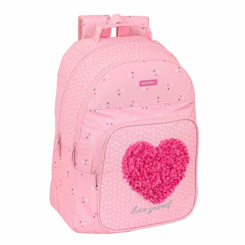 Cartable Safta Love Yourself Rose (32 x 42 x 15 cm) - Acheter à 28,58 € seulement chez Collector's Boutique