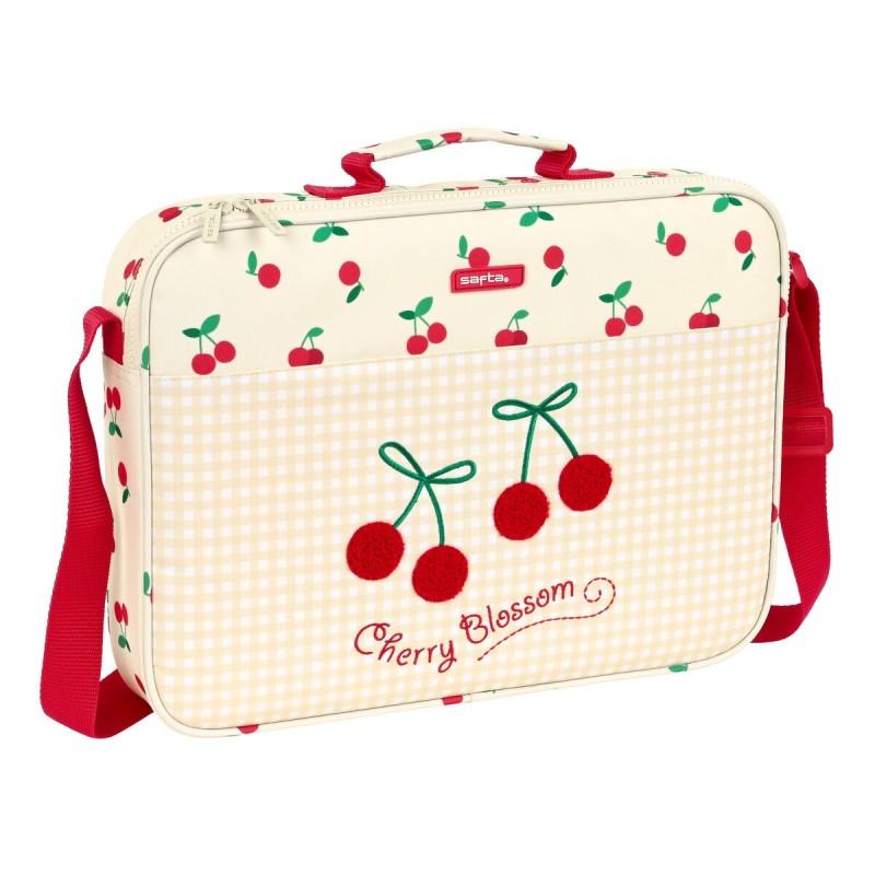 Cartable d'école Safta Cherry Beige (38 x 28 x 6 cm) - Acheter à 16,02 € seulement chez Collector's Boutique