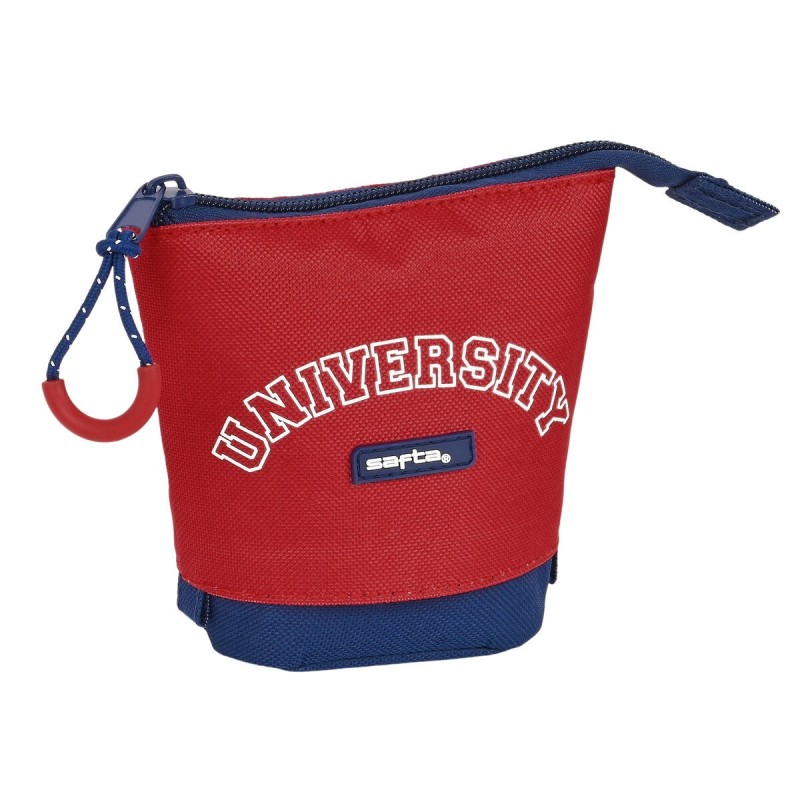 Trousse Gobelet Safta University Rouge Blue marine (8 x 19 x 6 cm) - Acheter à 10,90 € seulement chez Collector's Boutique