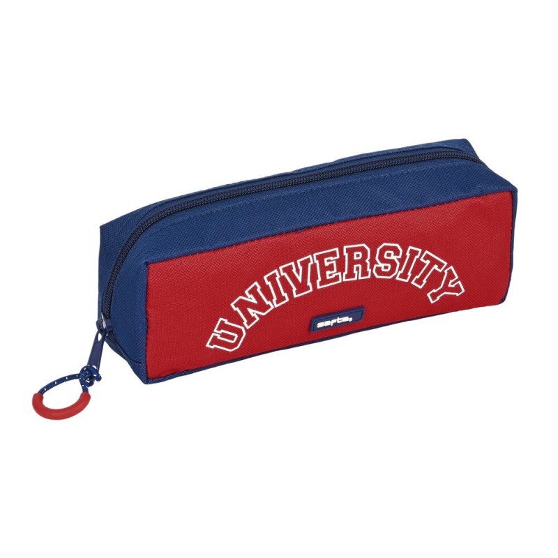 Trousse d'écolier Safta University Rouge Blue marine (21 x 8 x 8 cm) - Acheter à 11,52 € seulement chez Collector's Boutique