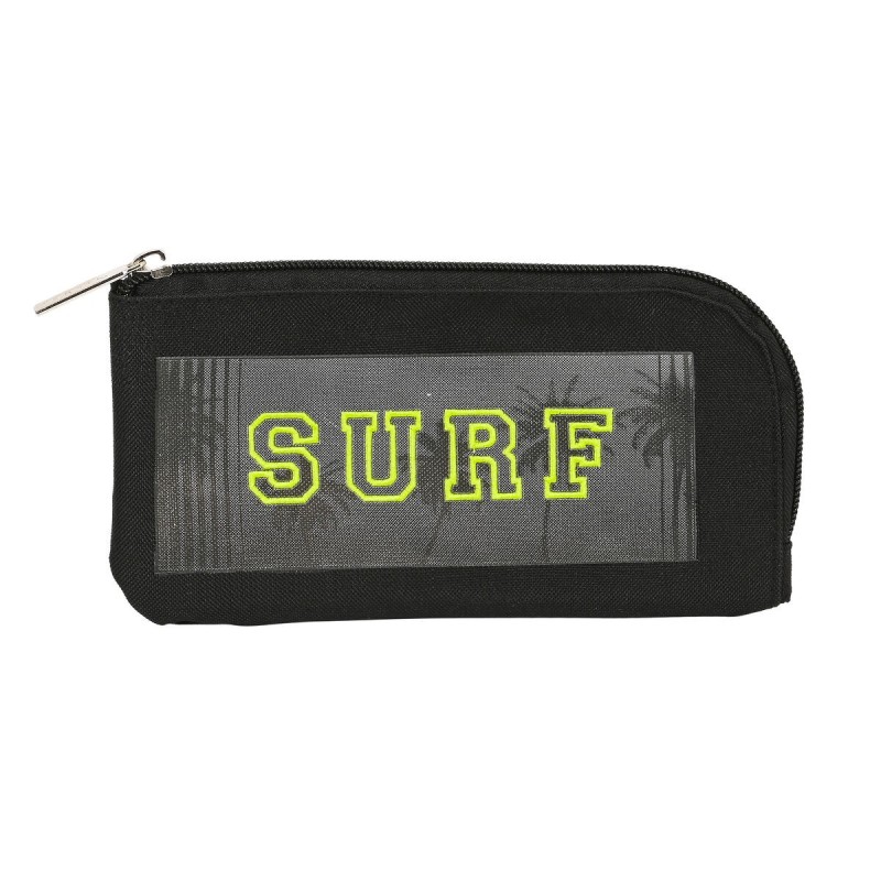 Trousse d'écolier Safta Surf Noir (23 x 11 x 1 cm) - Acheter à 7,44 € seulement chez Collector's Boutique