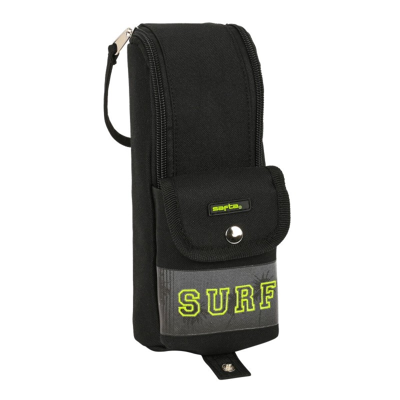 Trousse d'écolier Safta Surf Noir (6 x 21 x 6 cm) - Acheter à 12,32 € seulement chez Collector's Boutique