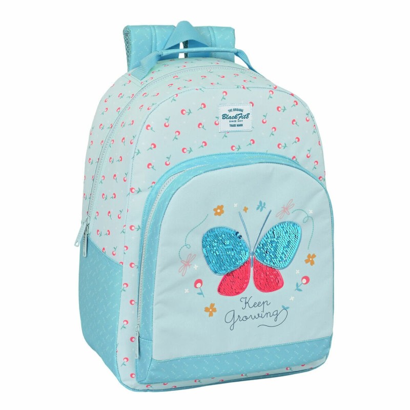 Cartable BlackFit8 Keep Growing Bleu clair (32 x 42 x 15 cm) - Acheter à 23,06 € seulement chez Collector's Boutique