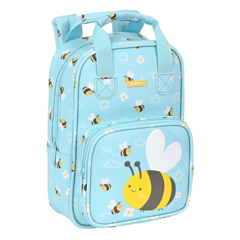 Cartable Safta Abeja Bleu clair (20 x 28 x 8 cm) - Acheter à 12,01 € seulement chez Collector's Boutique