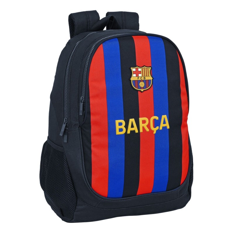 Cartable F.C. Barcelona Bordeaux Blue marine (32 x 44 x 16 cm) - Acheter à 30,59 € seulement chez Collector's Boutique