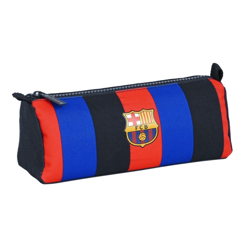 Trousse d'écolier F.C. Barcelona Bordeaux Blue marine (21 x 8 x 7 cm) - Acheter à 9,17 € seulement chez Collector's Boutique