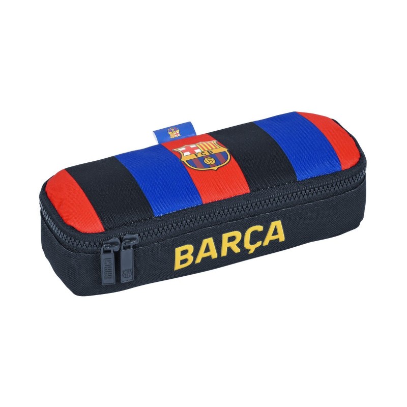 Trousse d'écolier F.C. Barcelona Bordeaux Blue marine (22 x 5 x 8 cm) - Acheter à 11,21 € seulement chez Collector's Boutique