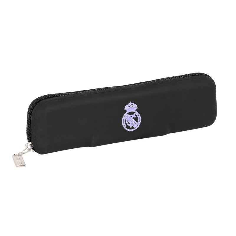 Trousse d'écolier Real Madrid C.F. Noir Blanc (20 x 5.5 x 2 cm) - Acheter à 8,30 € seulement chez Collector's Boutique