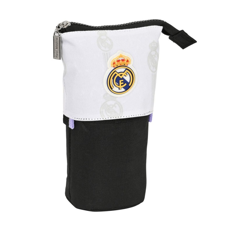 Trousse Gobelet Real Madrid C.F. Noir Blanc (8 x 19 x 6 cm) - Acheter à 10,45 € seulement chez Collector's Boutique