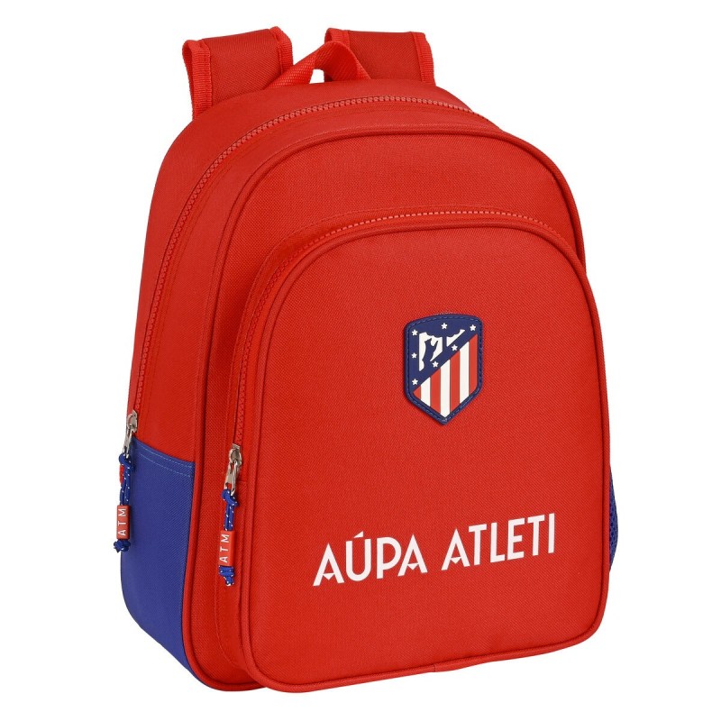 Cartable Atlético Madrid Rouge Blue marine (27 x 33 x 10 cm) - Acheter à 24,28 € seulement chez Collector's Boutique