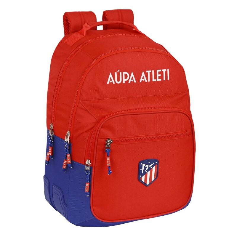 Cartable Atlético Madrid Rouge Blue marine (32 x 42 x 15 cm) - Acheter à 39,16 € seulement chez Collector's Boutique