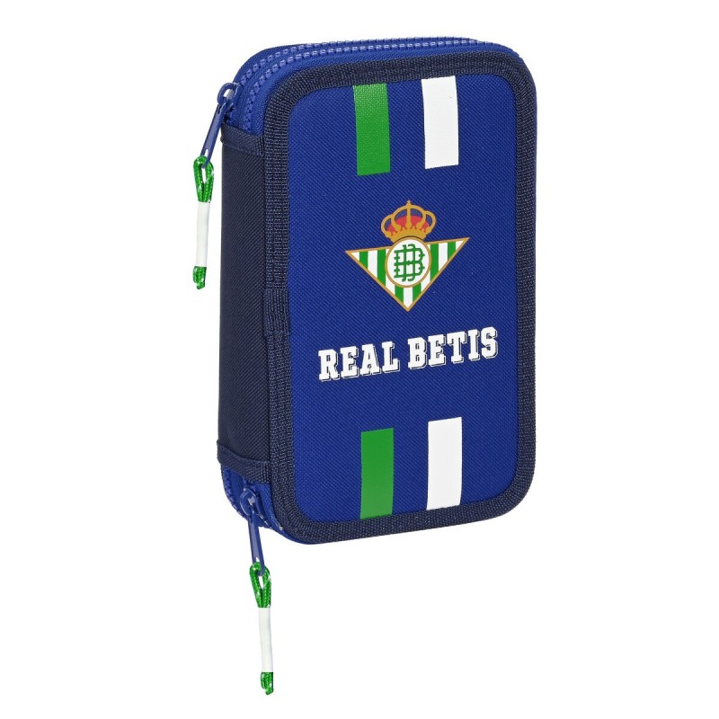 Plumier double Real Betis Balompié Bleu (28 pcs) - Acheter à 17,83 € seulement chez Collector's Boutique