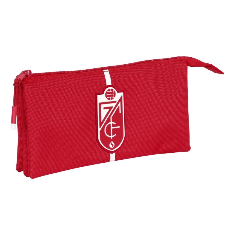 Trousse Fourre-Tout Triple Granada C.F. Rouge (22 x 12 x 3 cm) - Acheter à 11,15 € seulement chez Collector's Boutique