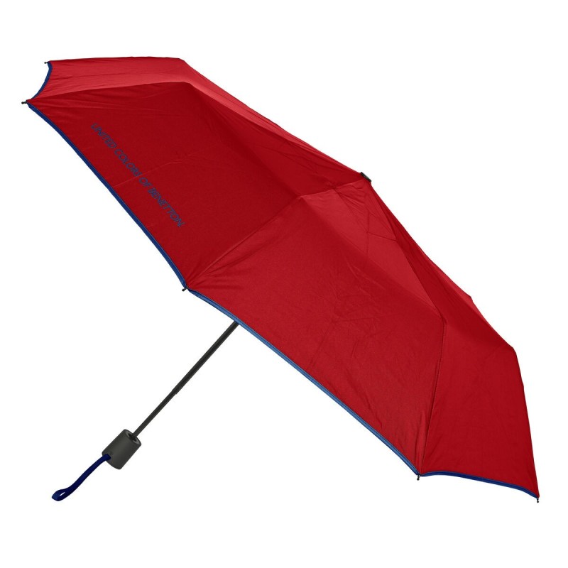 Parapluie pliable Benetton Rouge (Ø 93 cm) - Acheter à 19,03 € seulement chez Collector's Boutique