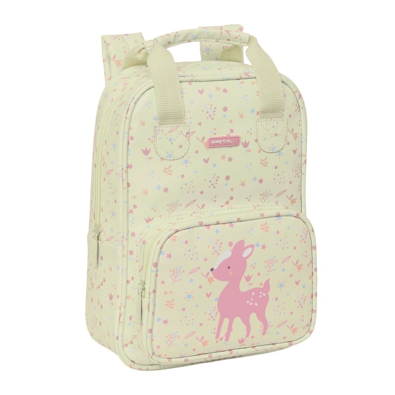 Sac à dos enfant Safta Forest Beige (20 x 28 x 8 cm) - Acheter à 23,89 € seulement chez Collector's Boutique