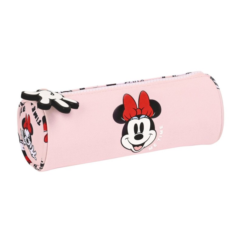 Trousse d'écolier Minnie Mouse Me time Rose (20 x 7 x 7 cm) - Acheter à 8,83 € seulement chez Collector's Boutique