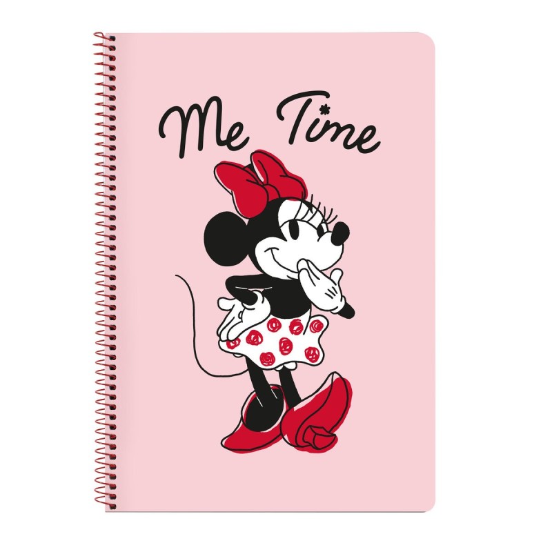 Carnet Minnie Mouse Me time Rose A4 80 Volets - Acheter à 7,34 € seulement chez Collector's Boutique