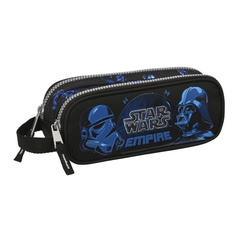 Trousse Fourre-Tout Double Star Wars Digital escape Noir (21 x 8 x 6 cm) - Acheter à 11,21 € seulement chez Collector's Boutique