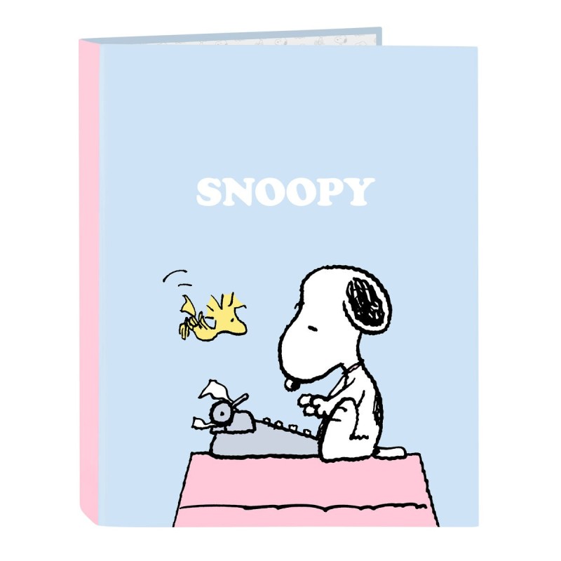 Reliure à anneaux Snoopy Imagine Bleu A4 (26.5 x 33 x 4 cm) - Acheter à 7,26 € seulement chez Collector's Boutique