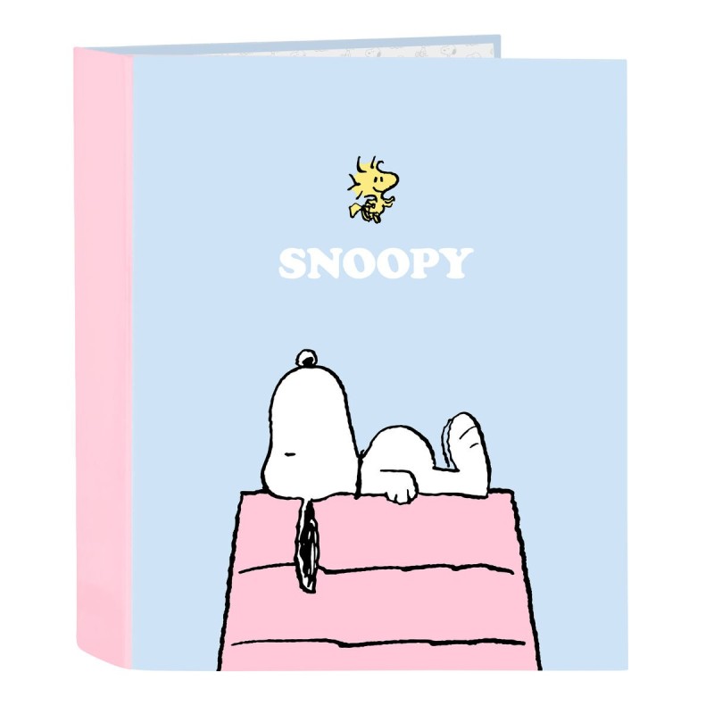 Reliure à anneaux Snoopy Imagine Bleu A4 (27 x 33 x 6 cm) - Acheter à 9,83 € seulement chez Collector's Boutique