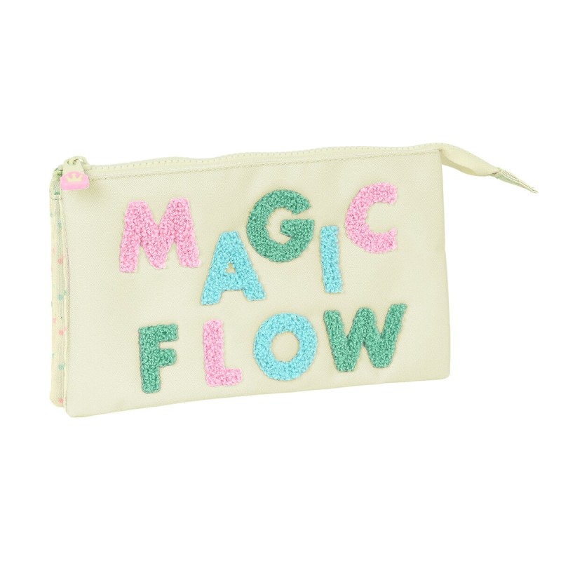 Trousse Fourre-Tout Triple Glow Lab Magic flow Beige (22 x 12 x 3 cm) - Acheter à 11,96 € seulement chez Collector's Boutique