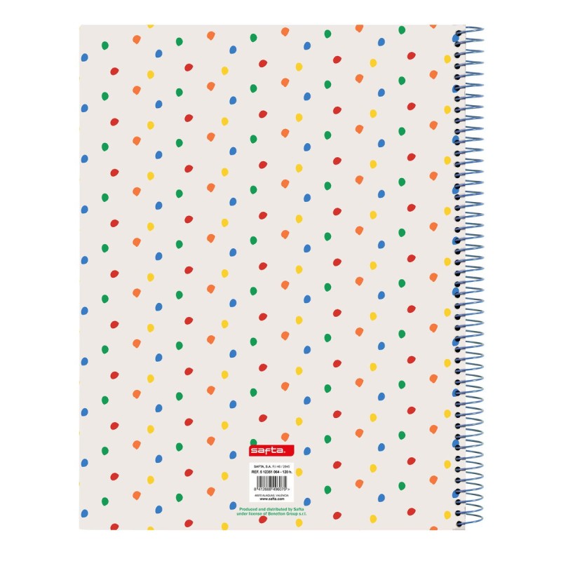 Carnet Benetton Topitos A4 (120 Volets) - Acheter à 11,29 € seulement chez Collector's Boutique