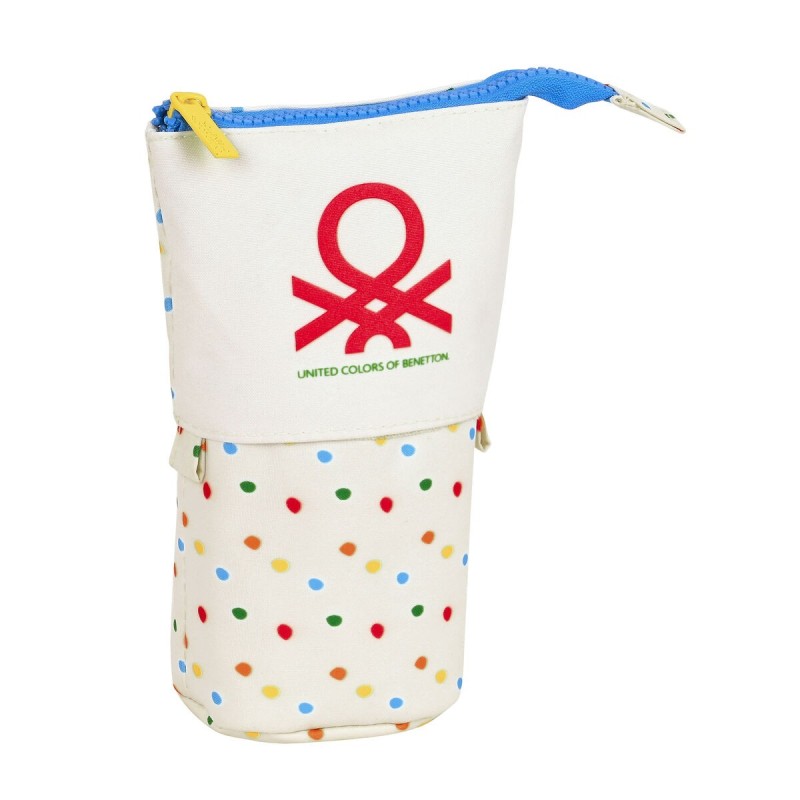 Trousse Gobelet Benetton Topitos Blanc (8 x 19 x 6 cm) - Acheter à 12,18 € seulement chez Collector's Boutique