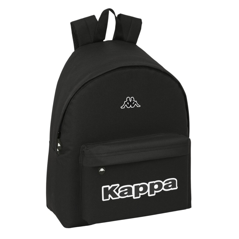 Cartable Kappa Black Noir (33 x 42 x 15 cm) - Acheter à 25,55 € seulement chez Collector's Boutique