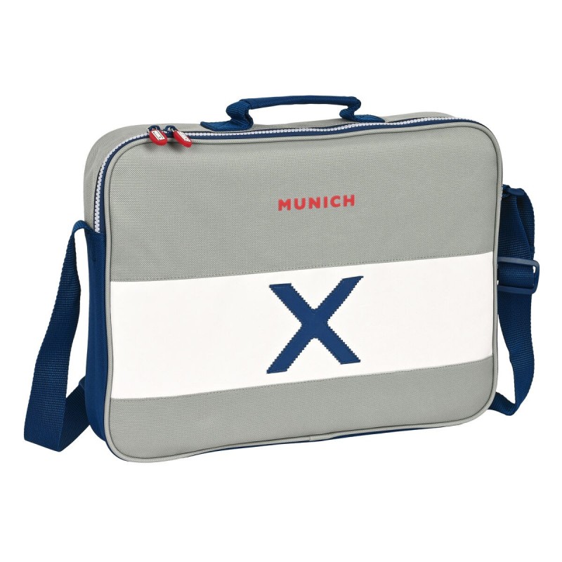 Cartable d'école Munich College Gris (38 x 28 x 6 cm) - Acheter à 19,27 € seulement chez Collector's Boutique