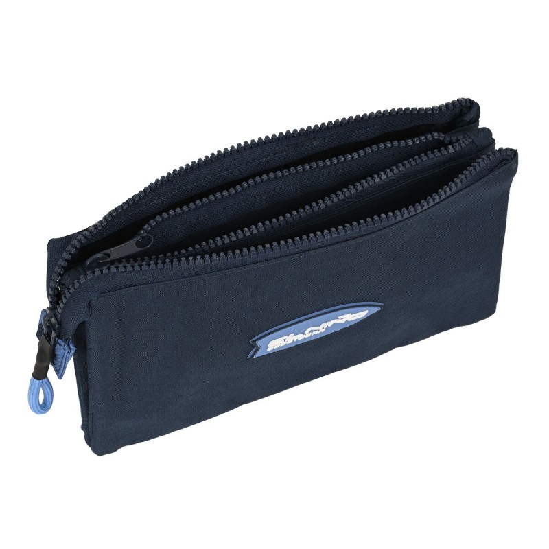 Trousse Fourre-Tout Triple El Niño Bahia Bleu (22 x 12 x 3 cm) - Acheter à 12,85 € seulement chez Collector's Boutique