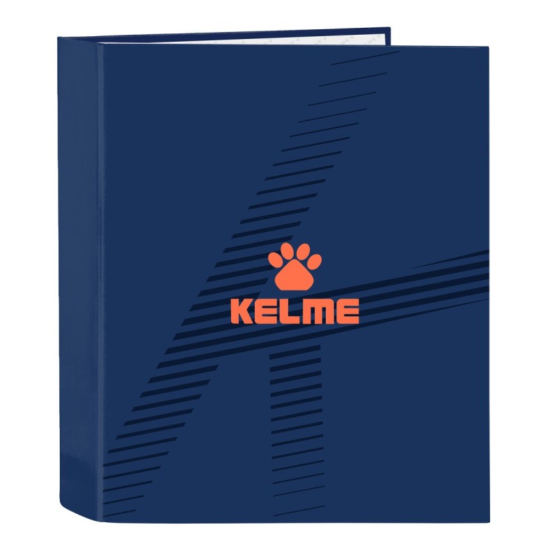 Reliure à anneaux Kelme Navy blue Orange Blue marine A4 (27 x 33 x 6 cm) - Acheter à 9,83 € seulement chez Collector's Boutique