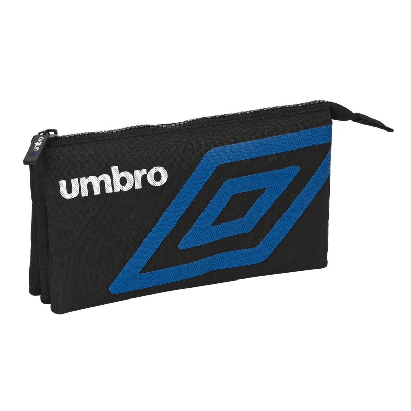 Trousse Fourre-Tout Triple Umbro Flash Noir (22 x 12 x 3 cm) - Acheter à 12,85 € seulement chez Collector's Boutique