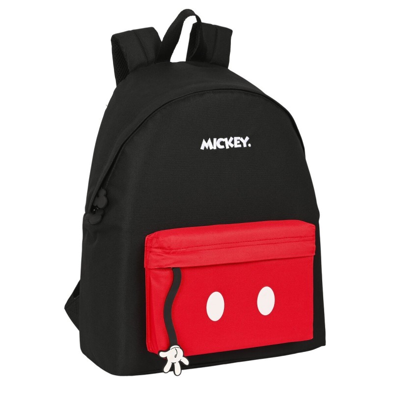 Cartable Mickey Mouse Clubhouse Mickey mood Rouge Noir (33 x 42 x 15 cm) - Acheter à 25,55 € seulement chez Collector's Boutique