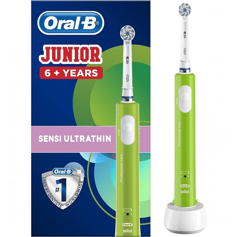 Brosse à dents électrique Junior Oral-B Vert - Acheter à 28,44 € seulement chez Collector's Boutique