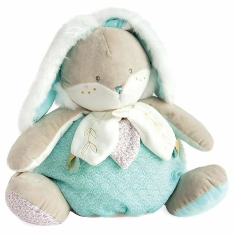 Jouet Peluche Doudou et Compagnie Sugar rabbit Bleu Lapin 38 x 59 cm - Acheter à 62,59 € seulement chez Collector's Boutique