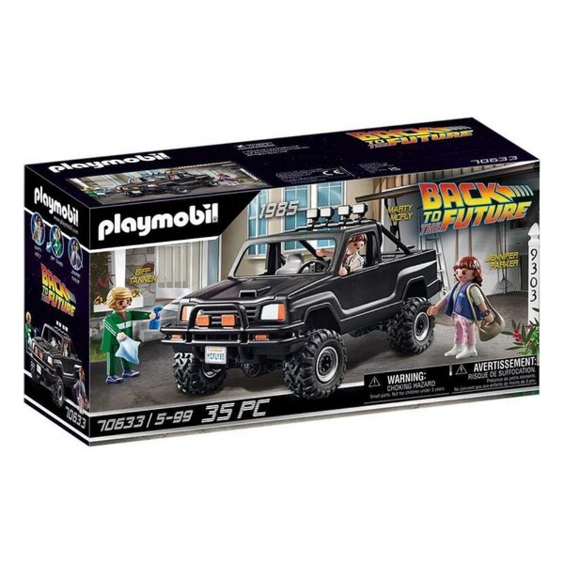 Playset Back to the Future Pick-up Marty Playmobil 70633 (35 pcs) - Acheter à 61,55 € seulement chez Collector's Boutique