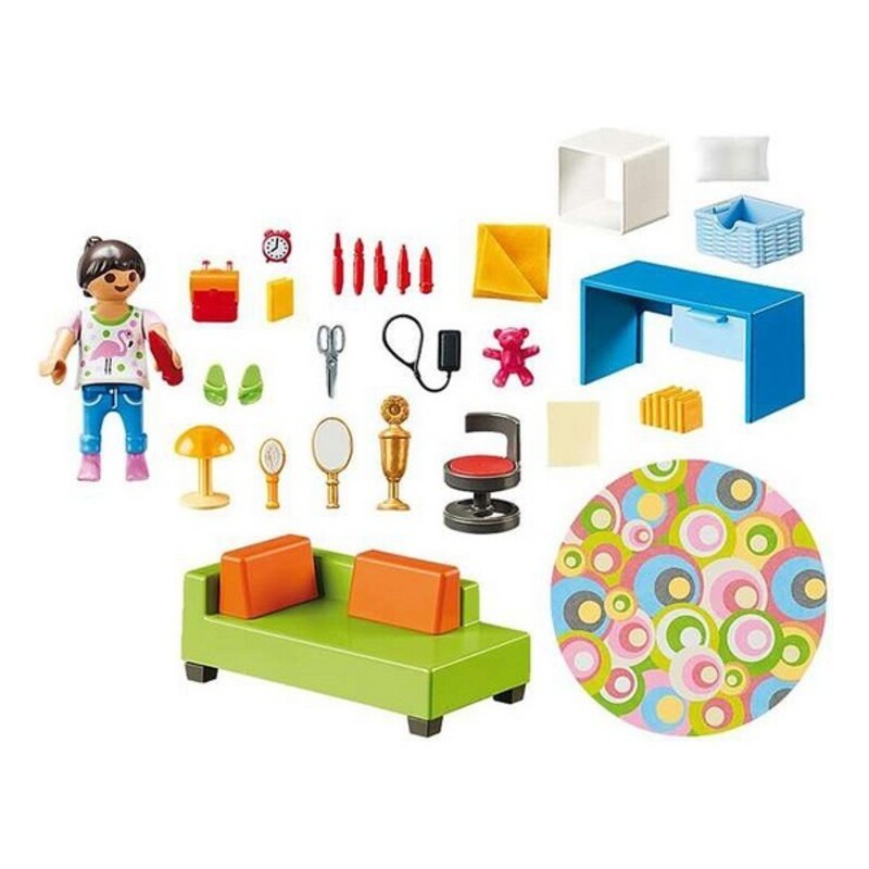 Playset Dollhouse Teenager's Room Playmobil 70209 (43 pcs) - Acheter à 33,74 € seulement chez Collector's Boutique