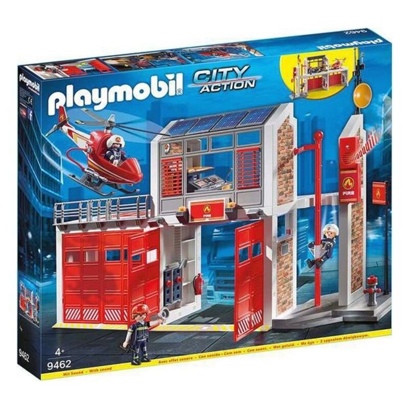 Playset City Action Fire Station Playmobil 9462 - Acheter à 95,58 € seulement chez Collector's Boutique