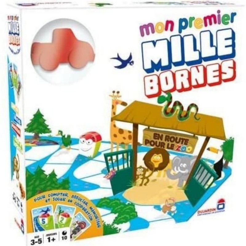 Jeu de société Dujardin My first Mile Bornes -All at the Zoo! (FR) - Acheter à 39,48 € seulement chez Collector's Boutique